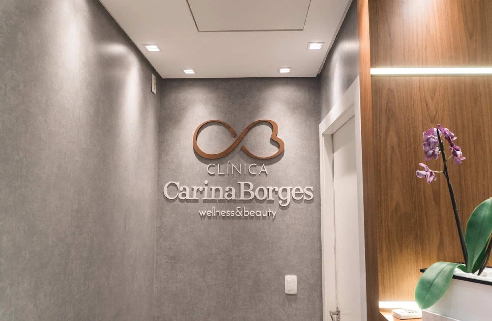 Recepção da Clínica Carina Borges